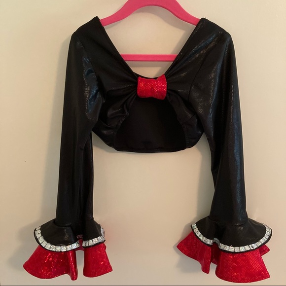 Hollywood Babe 2pc Dance Costume Size 10/12 - Picture 3 of 10